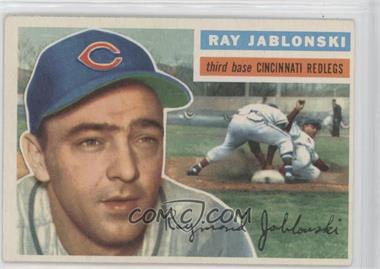 1956 Topps - [Base] #86.1 - Ray Jablonski (Gray Back)