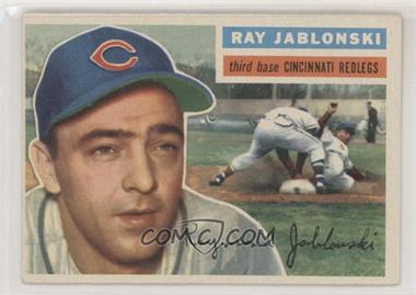 1956 Topps - [Base] #86.1 - Ray Jablonski (Gray Back)