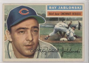1956 Topps - [Base] #86.1 - Ray Jablonski (Gray Back)