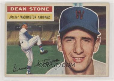 1956 Topps - [Base] #87.2 - Dean Stone (White Back) [Poor to Fair]