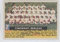 Cincinnati Redlegs Team (White Back, Team Name Centered)
