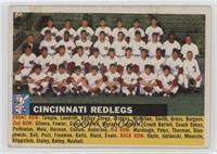 Cincinnati Redlegs Team (White Back, Team Name Left) [Good to VG̴…