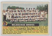 Milwaukee Braves Team (Gray Back, Team Name Centered)