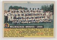 Milwaukee Braves Team (White Back, Team Name and Year) [Poor to Fair]