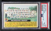 Milwaukee Braves Team (White Back, Team Name Centered) [PSA 8 NM̴…