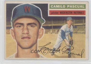 1956 Topps - [Base] #98.2 - Camilo Pascual (White Back)