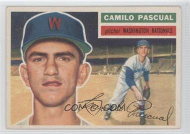 1956 Topps - [Base] #98.2 - Camilo Pascual (White Back)