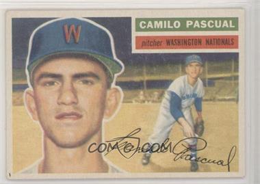 1956 Topps - [Base] #98.2 - Camilo Pascual (White Back)