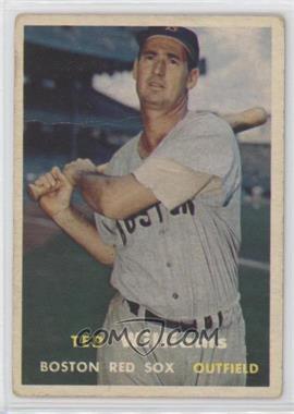 1957 Topps - [Base] #1 - Ted Williams [Poor to Fair]
