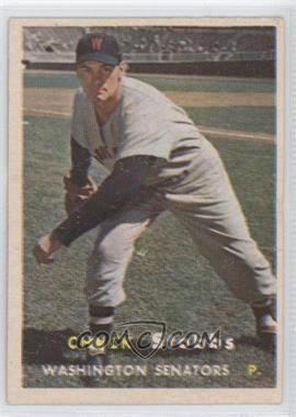 1957 Topps - [Base] #101.1 - Chuck Stobbs (No Dots in Upper Left Back Corner)