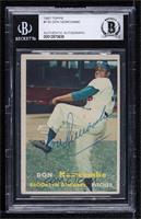 Don Newcombe [BAS BGS Authentic]