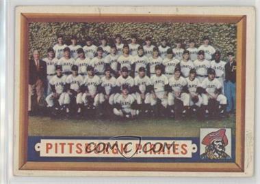 1957 Topps - [Base] #161 - Pittsburgh Pirates Team