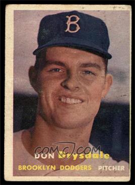 1957 Topps - [Base] #18 - Don Drysdale [VG]