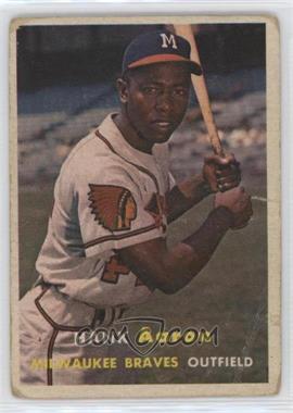 1957 Topps - [Base] #20 - Hank Aaron [Poor to Fair]