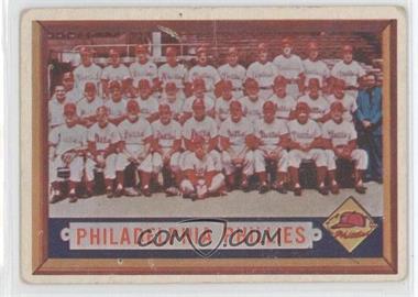 1957 Topps - [Base] #214 - Philadelphia Phillies Team [Good to VG‑EX]