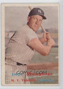 1957 Topps - [Base] #215 - Enos Slaughter [Good to VG‑EX]