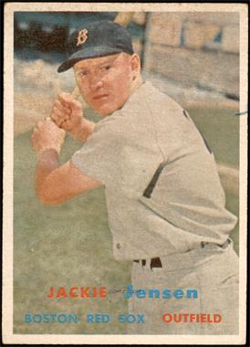 1957 Topps - [Base] #220 - Jackie Jensen [GD+]
