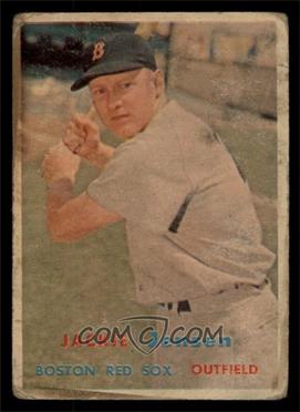 1957 Topps - [Base] #220 - Jackie Jensen [GOOD]