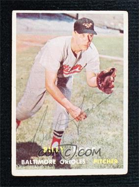 1957 Topps - [Base] #244 - Billy Loes [JSA Certified COA Sticker]