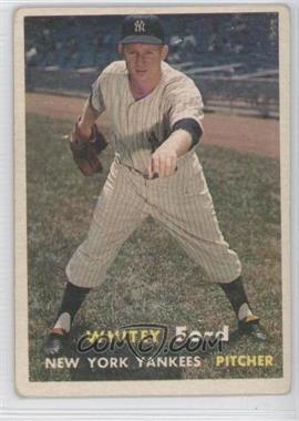 1957 Topps - [Base] #25 - Whitey Ford [Good to VG‑EX]