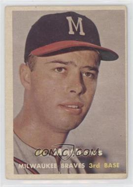 1957 Topps - [Base] #250 - Eddie Mathews [Good to VG‑EX]