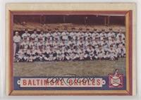 Baltimore Orioles Team