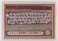 Baltimore Orioles Team [Good to VG‑EX]