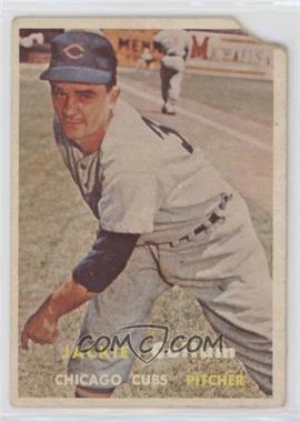 1957 Topps - [Base] #268 - Scarce Series - Jackie Collum [Poor to Fair]