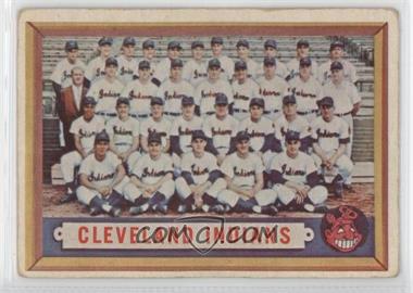 1957 Topps - [Base] #275 - Scarce Series - Cleveland Indians Team