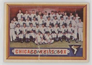 1957 Topps - [Base] #329 - Scarce Series - Chicago White Sox Team [COMC RCR Poor]