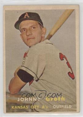 1957 Topps - [Base] #360 - Johnny Groth