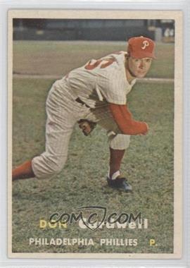 1957 Topps - [Base] #374 - Don Cardwell