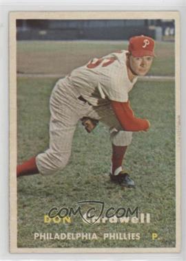1957 Topps - [Base] #374 - Don Cardwell