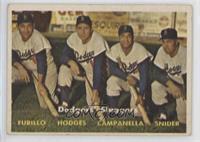 Dodgers' Sluggers (Furillo, Hodges, Campanella, Snider)