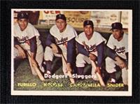 Dodgers' Sluggers (Furillo, Hodges, Campanella, Snider) [Good to VG&#…