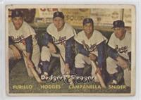 Dodgers' Sluggers (Furillo, Hodges, Campanella, Snider) [Good to VG&#…