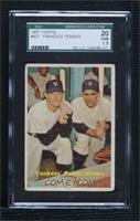 Yankees' Power Hitters (Mickey Mantle, Yogi Berra) [SGC 20 FAIR …