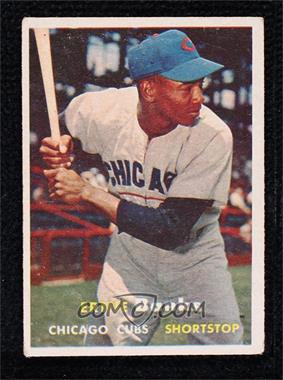 1957 Topps - [Base] #55 - Ernie Banks