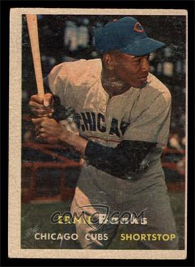 1957 Topps - [Base] #55 - Ernie Banks [VG]