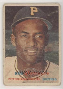 1957 Topps - [Base] #76 - Roberto Clemente (Called Bob on Card) [Poor to Fair]