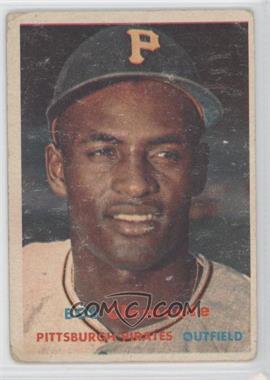 1957 Topps - [Base] #76 - Roberto Clemente (Called Bob on Card)