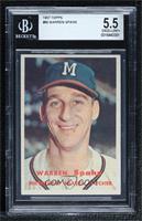 Warren Spahn [BGS 5.5 EXCELLENT+]