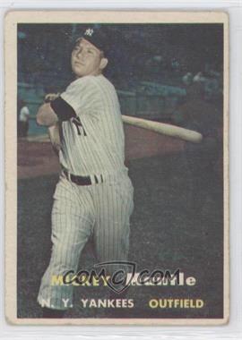 1957 Topps - [Base] #95 - Mickey Mantle