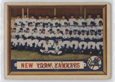 1957 Topps - [Base] #97 - New York Yankees Team [Poor to Fair]