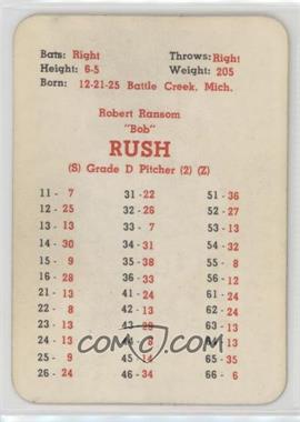 1958 APBA Baseball 1957 Season - [Base] #_BORU - Bob Rush