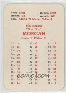 1958 APBA Baseball 1957 Season - [Base] #_TOMO - Tom Morgan