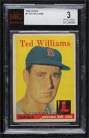 Ted Williams [BVG 3 VERY GOOD]