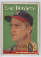 Lou Burdette [Poor to Fair]