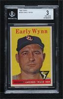 Early Wynn (Team Name in White) [BGS 3 VERY GOOD]