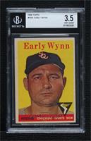 Early Wynn (Team Name in White) [BGS 3.5 VERY GOOD+]